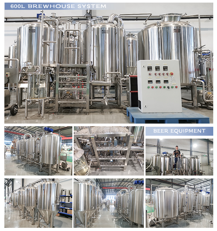 <b>600L Two Vessel Brewhouse With Steam Heating</b>